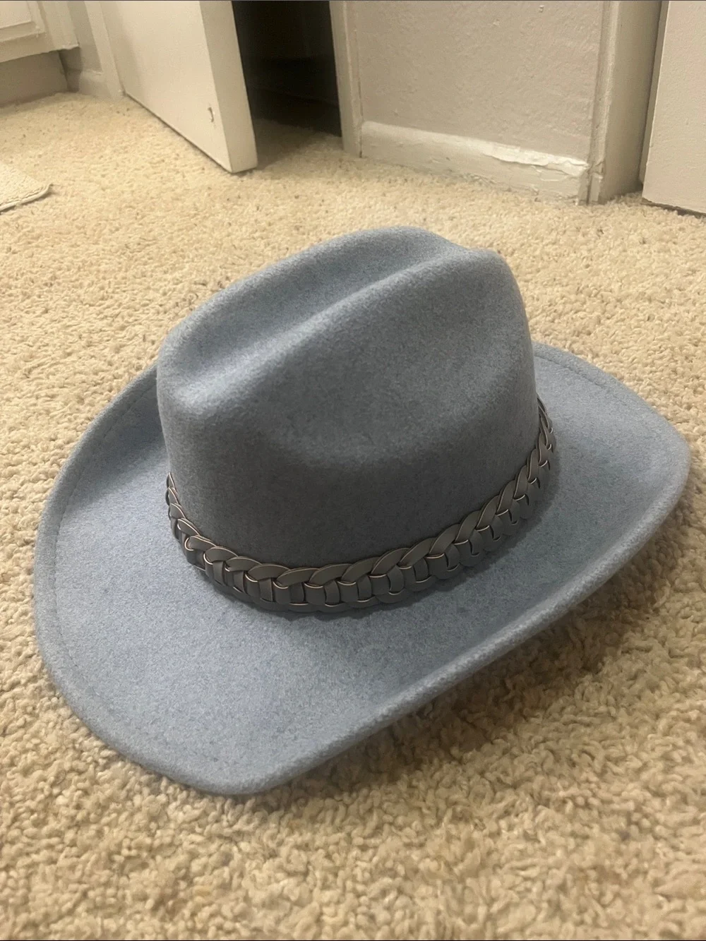 Blue cowgirl Hat